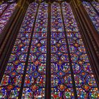 Kirchenfenster Eglise Saint-Chapelle in Paris