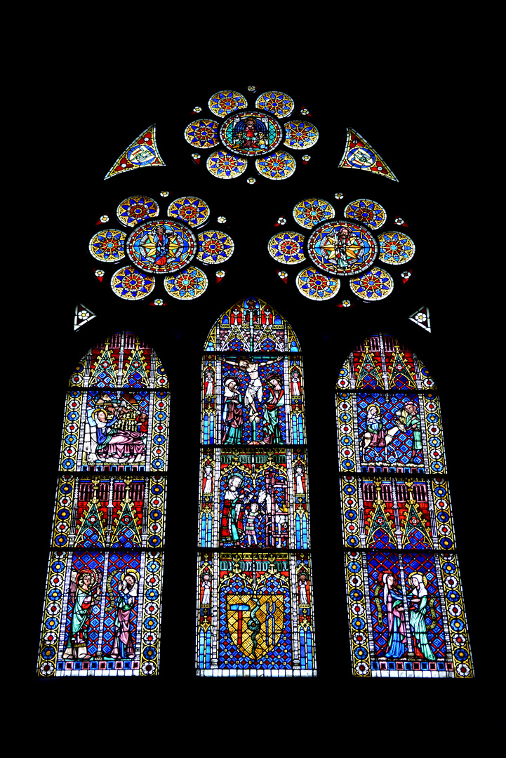 Kirchenfenster gotischer Stil Foto &amp; Bild architektur