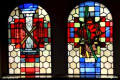 Kirchenfenster im Jugend-Kloster, Kirchhellen