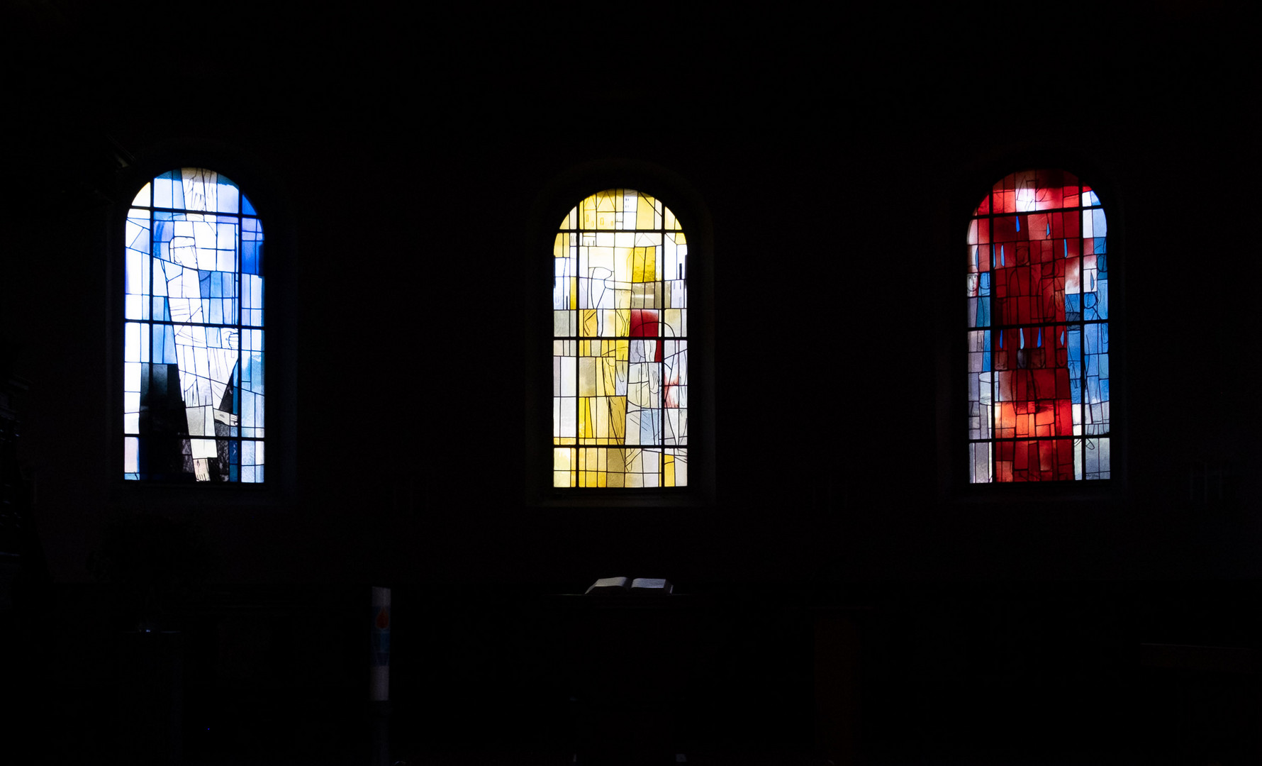 Kirchenfenster in Bolligen/CH