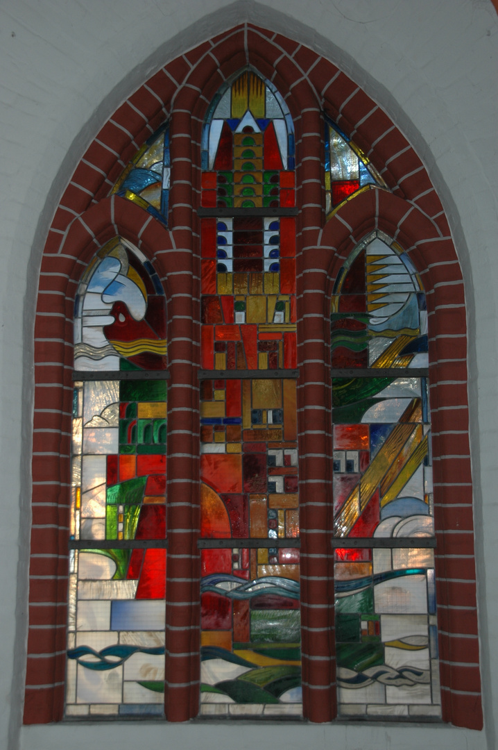 Kirchenfenster in der Johanniskirche Lüneburg