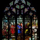 Kirchenfenster in Saint Corentin, Quimper