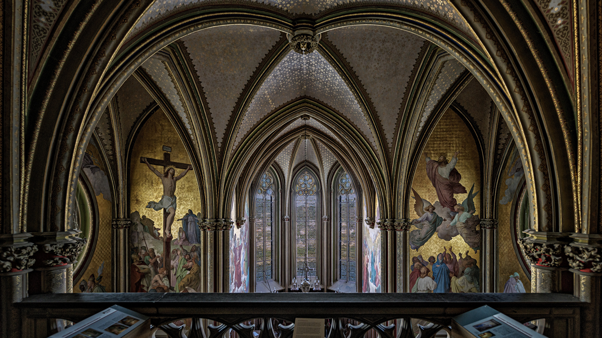 Kirchenfenster Schloss Stolzenfels