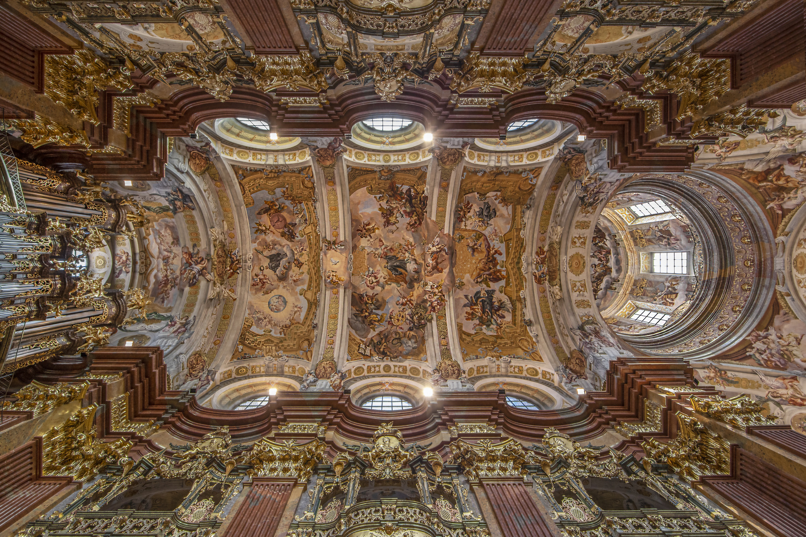 Kirchenhimmel im Stift Melk