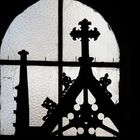 Kirchenkreuzsilhouette