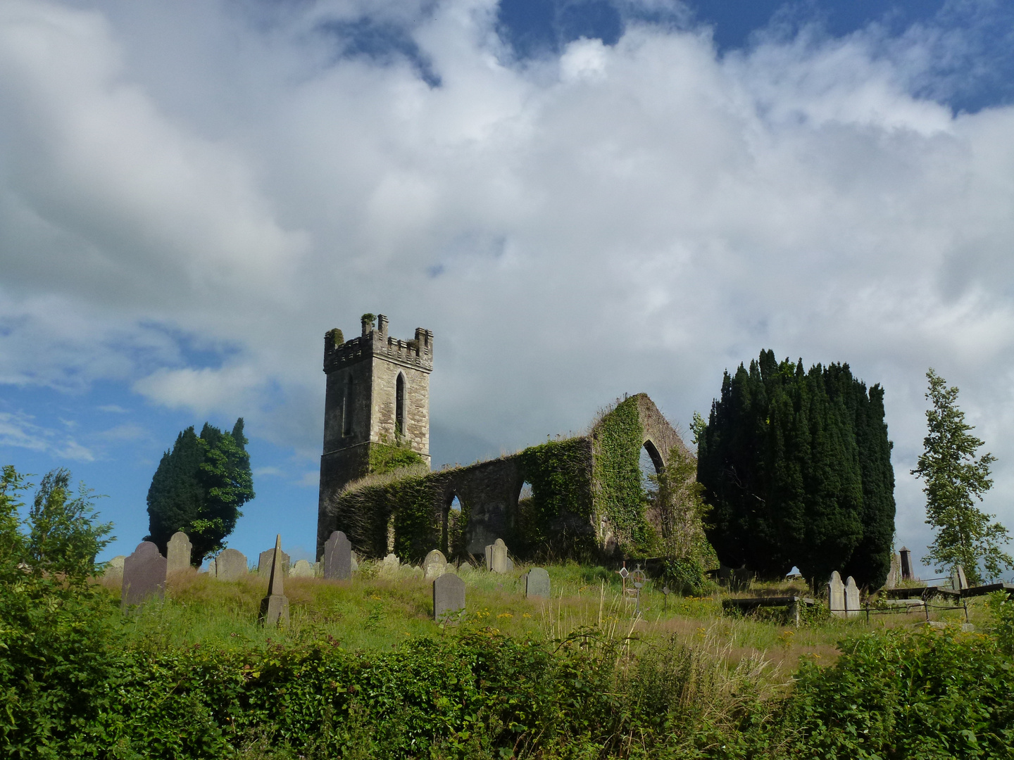 Kirchenruine in Irland