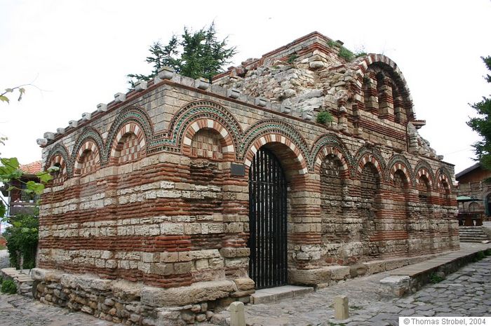 Kirchenruine in Nessebar, Bulgarien