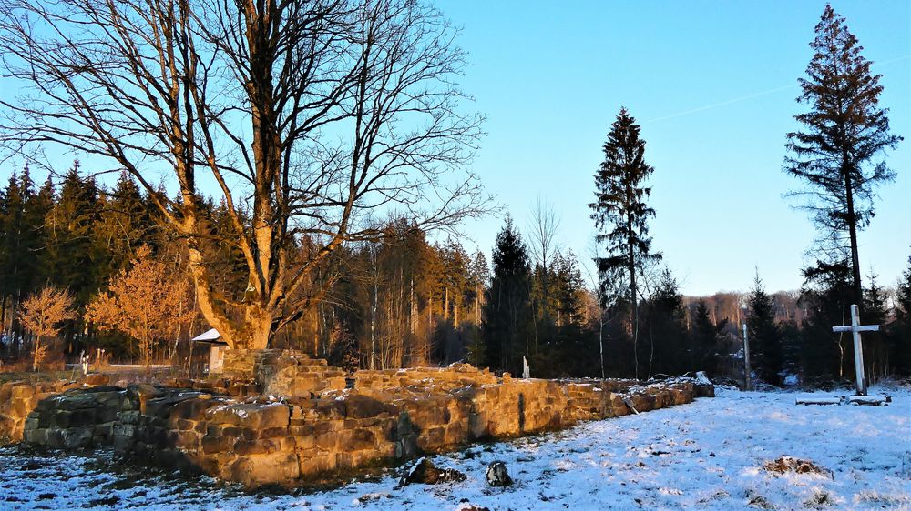 Kirchenruine Solling-Vogler-Region