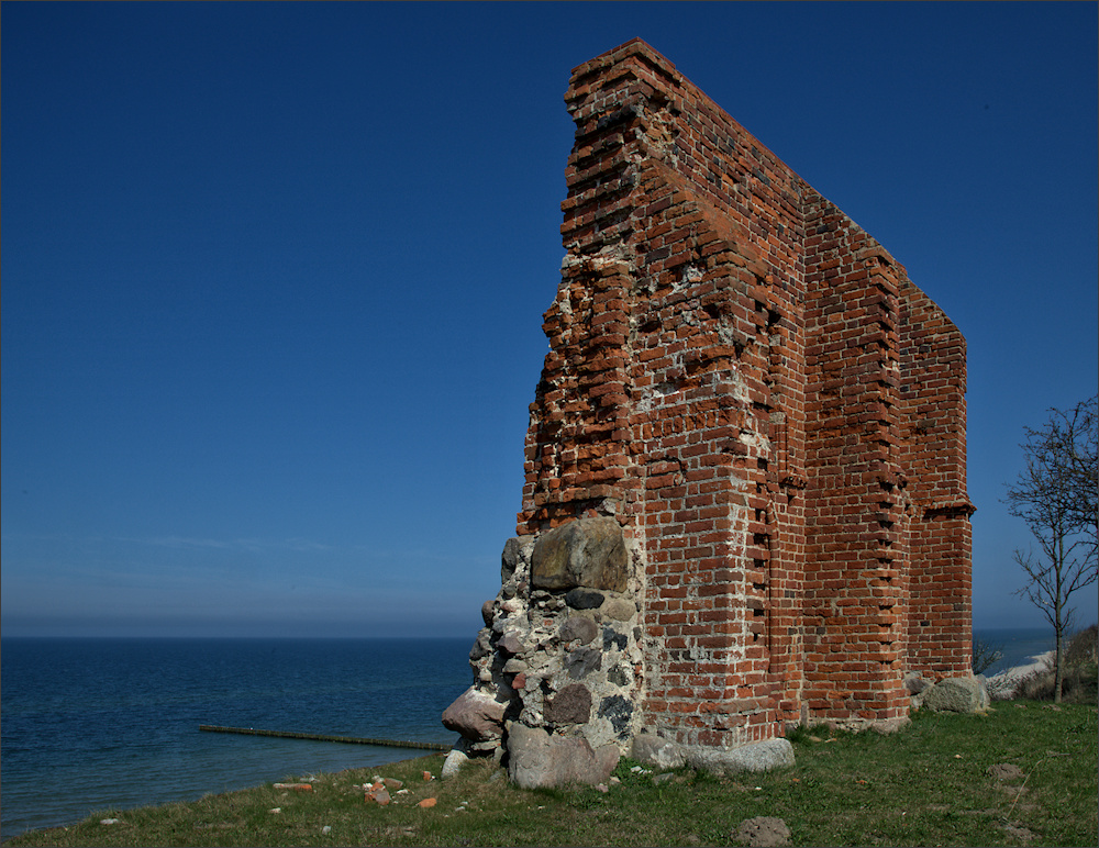 Kirchenruine von Hoff ...