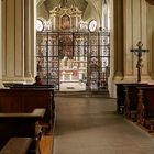 Kirchenschiff der Abteikirche Marienmünster im Weserbergland, einer ehem. Benedektinerabtei.