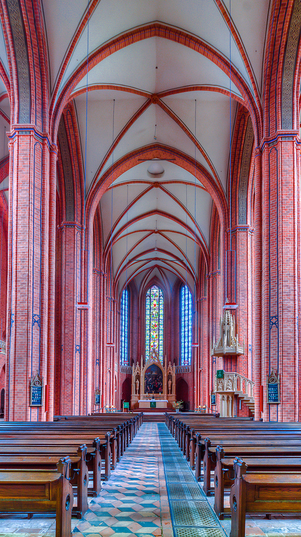 Kirchenschiff Kirche Pasewalk