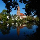 Kirchenspiegelung