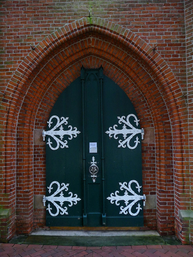 Kirchentüre in Papenburg