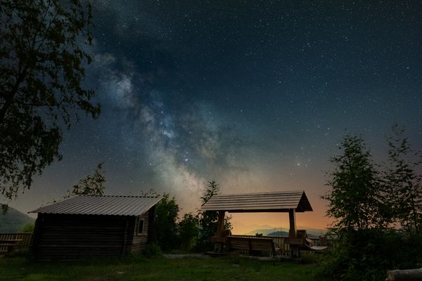 Kirchfelsen bei Nacht