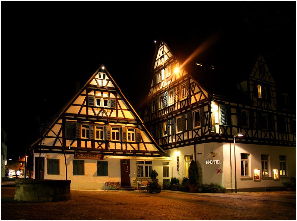 Kirchheim bei Nacht I