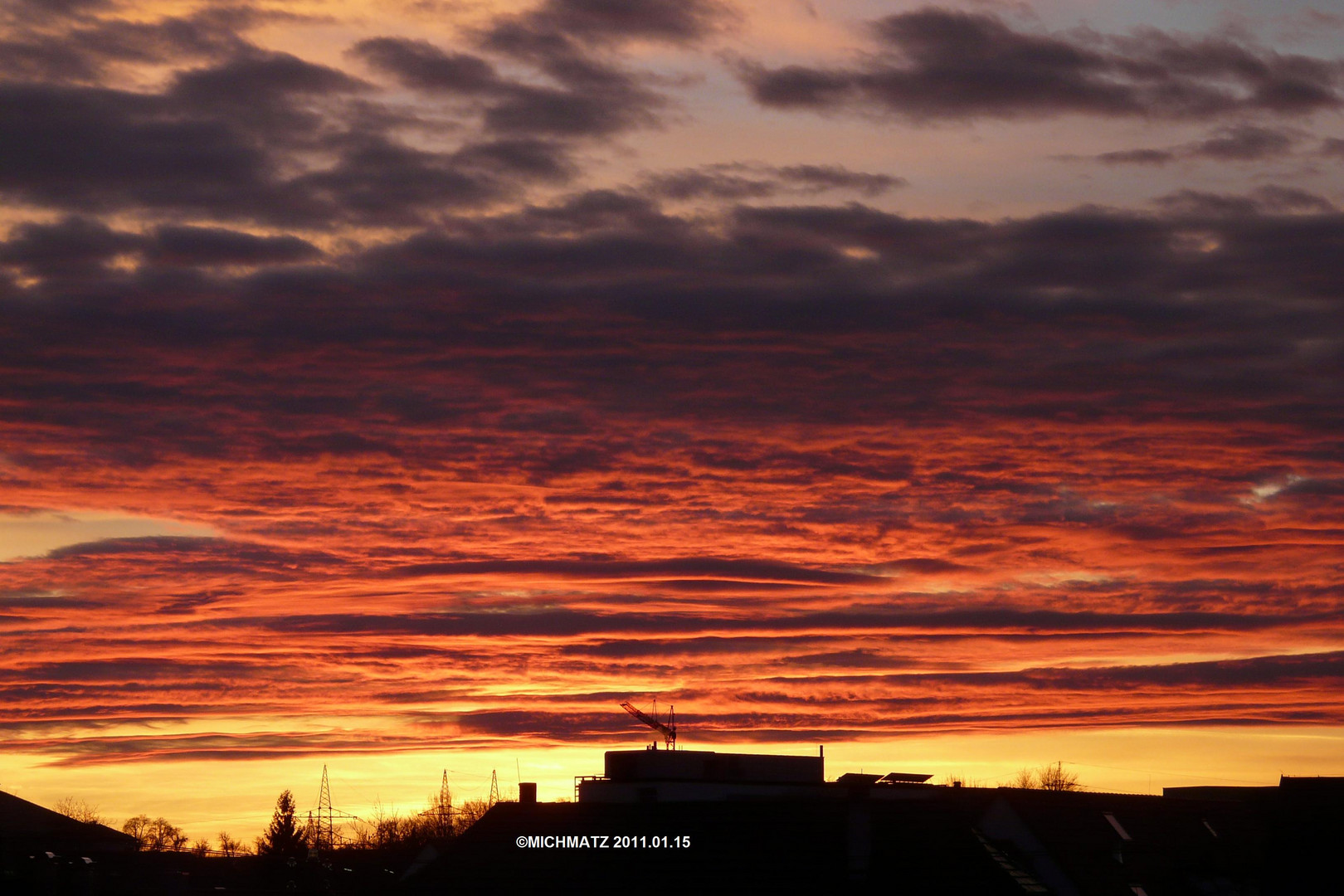 Kirchheim Teck - Brennender Himmel 01