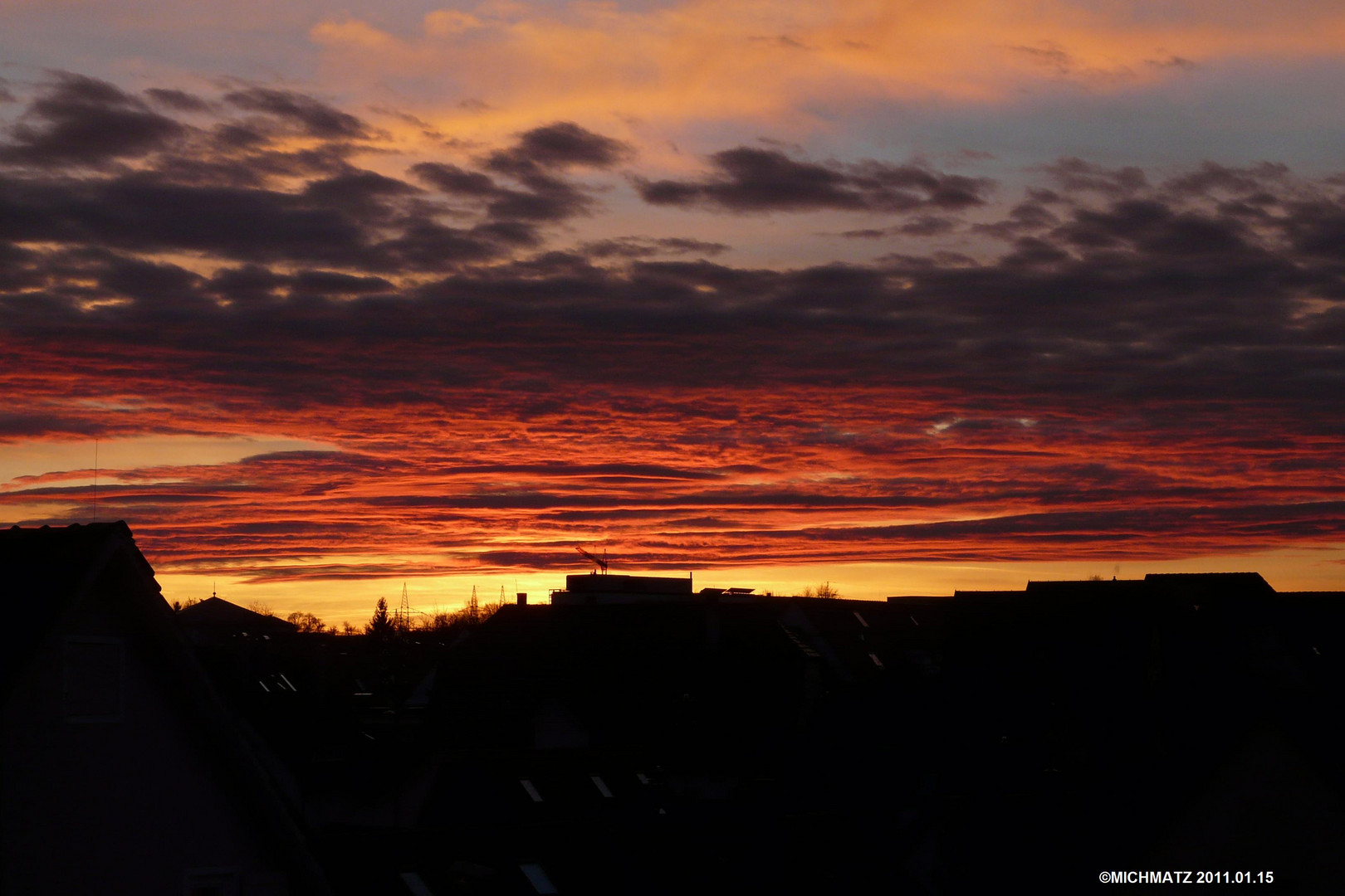 Kirchheim Teck - Brennender Himmel 02