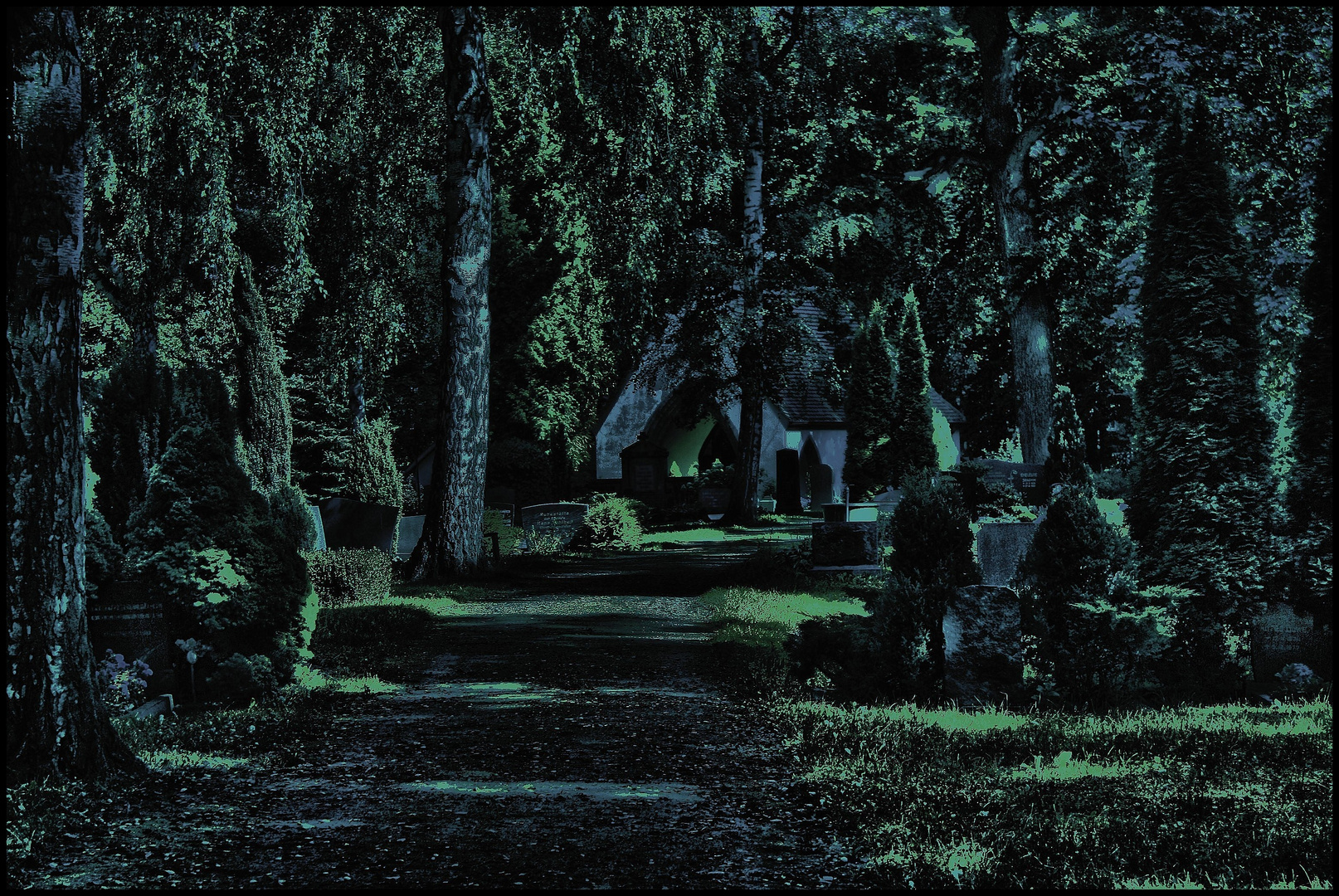 Kirchl. Friedhof zu Bernau