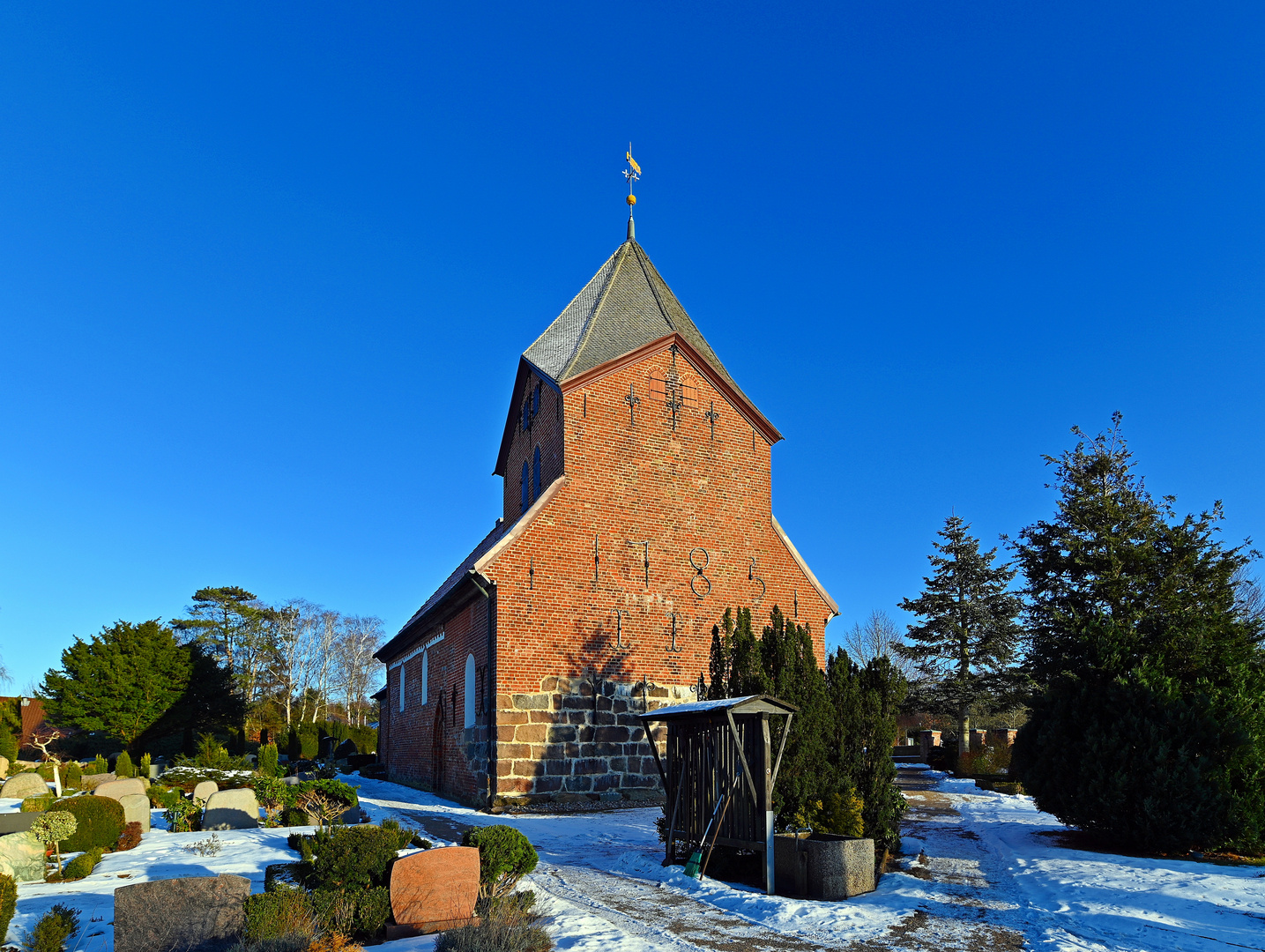 Kirchlein am Meer in Schobüll/Husum