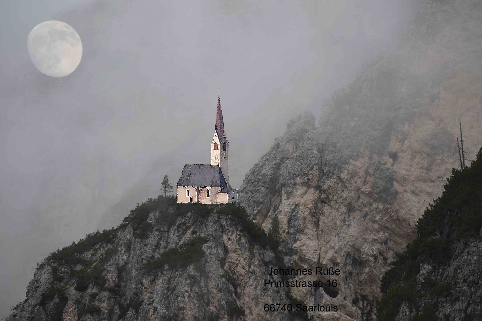 Kirchlein auf dem Felsen