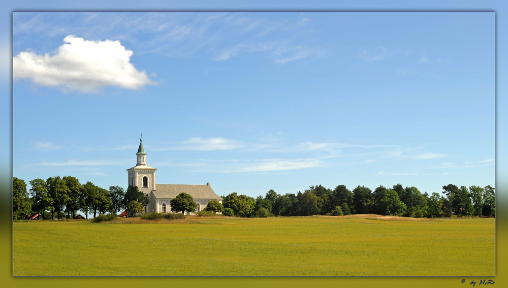 Kirchlein irgendwo in Schweden