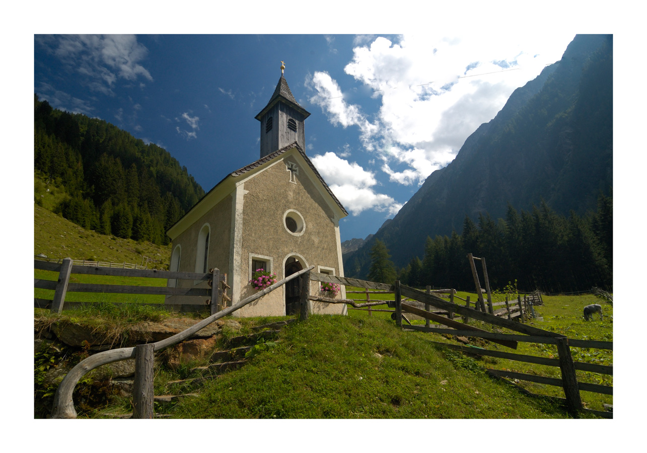 Kirchlein St. Anna, Pfistrad, Passeiertal, Italy