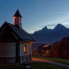 Kirchleitnkapelle vor Watzmann