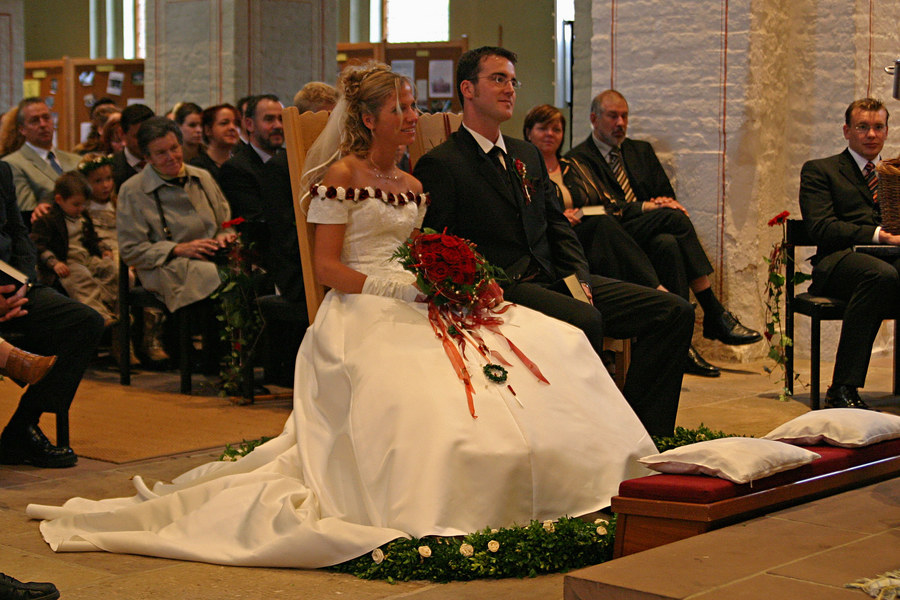 Kirchliche Trauung. Foto & Bild | hochzeit, menschen ...