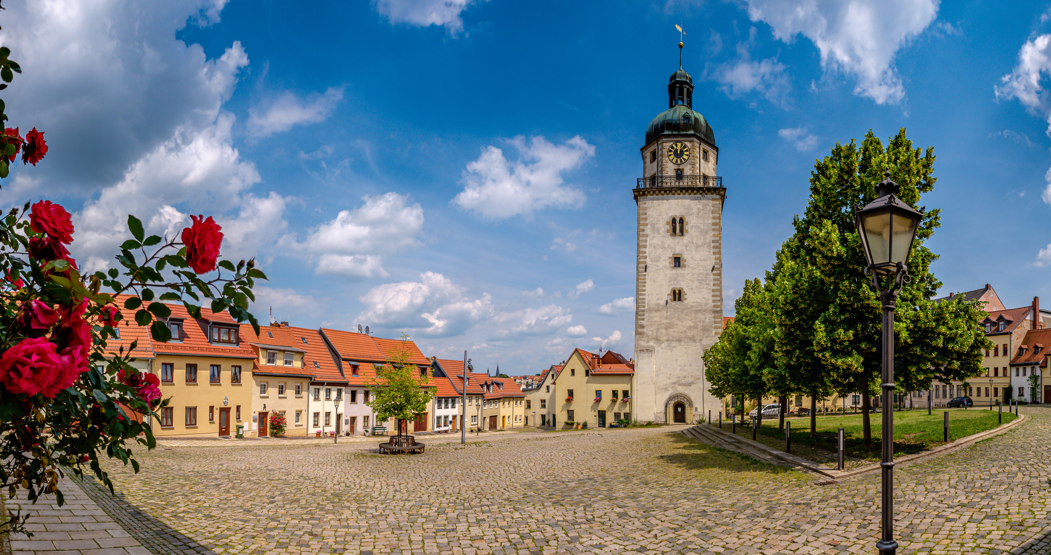 Kirchplatz in Altenburg