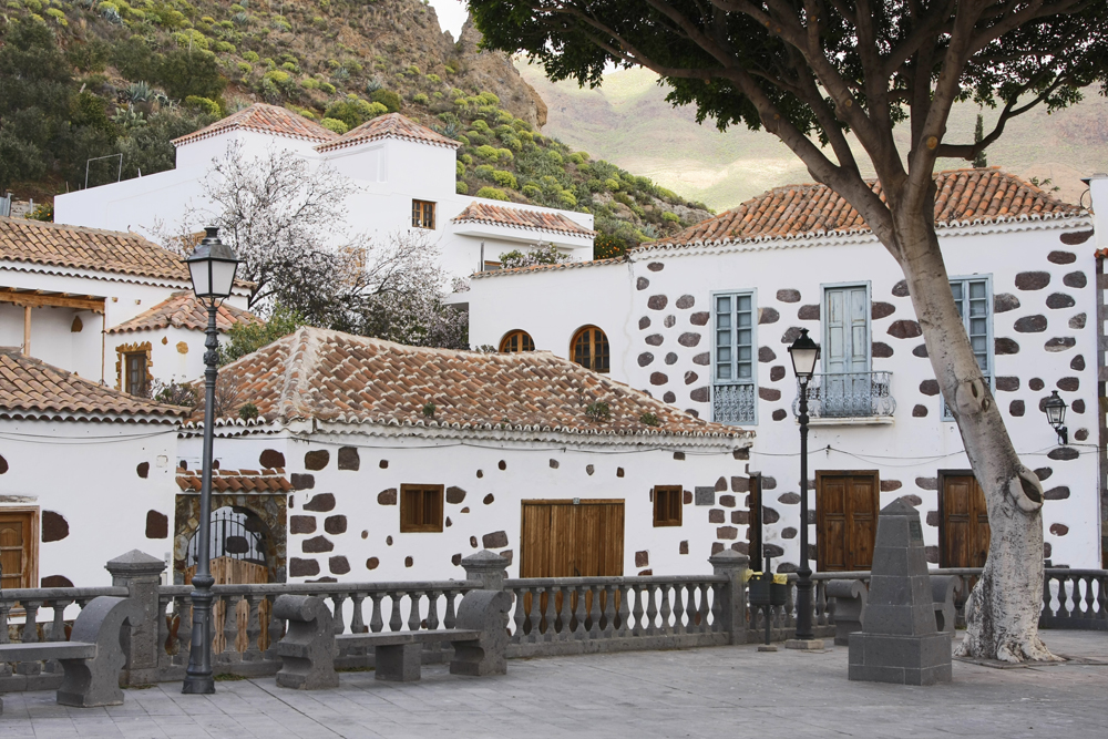 Kirchplatz von Santa Lucia de Tirajana, Gran Canaria