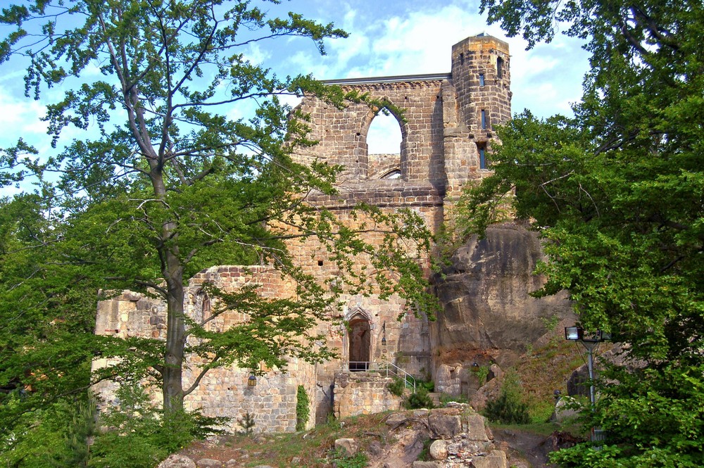 Kirchruine Berg Oybin 2