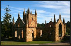 Kirchruine in Port Arthur