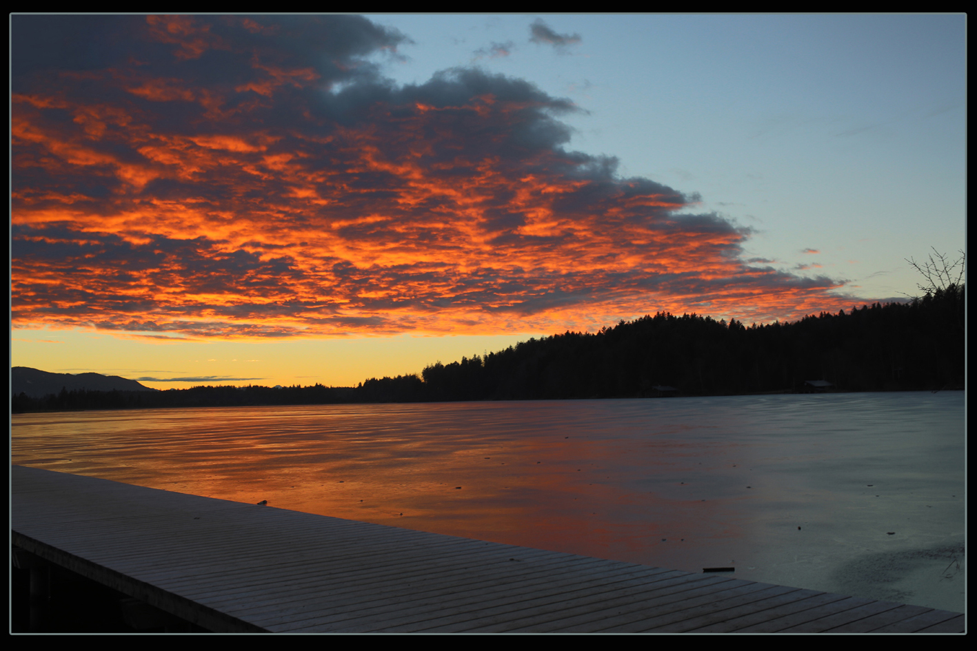 Kirchsee Dezemberabend