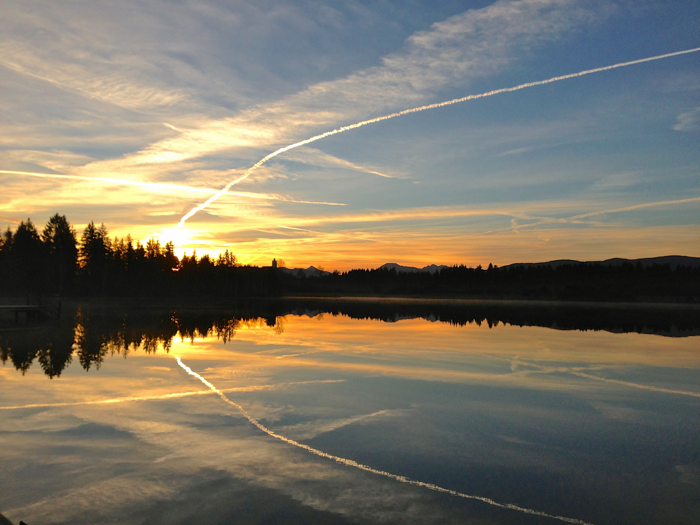 Kirchsee Reflektionen