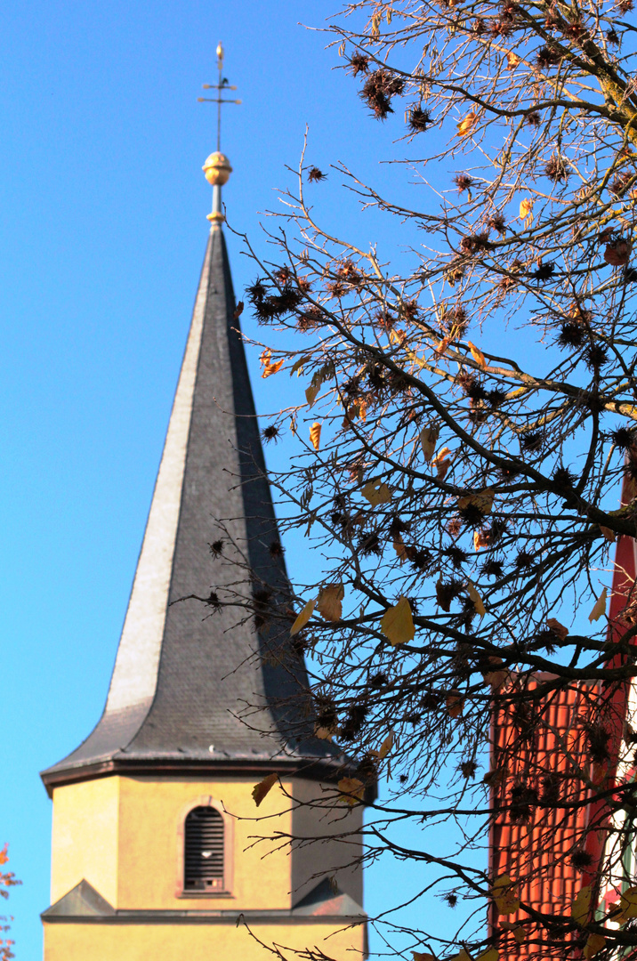 Kirchturm der alten St. Martinskirche