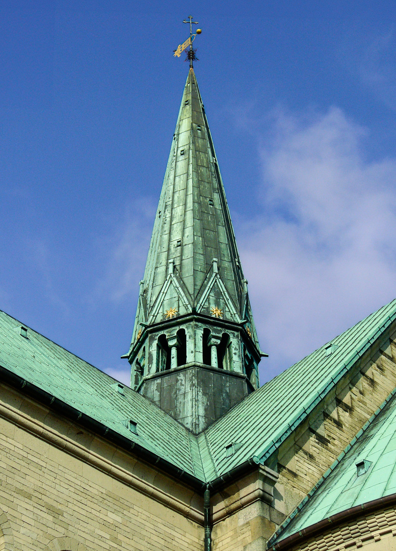 Kirchturm der Domkirche in Ribe