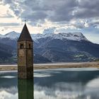 Kirchturm im Reschensee 2023