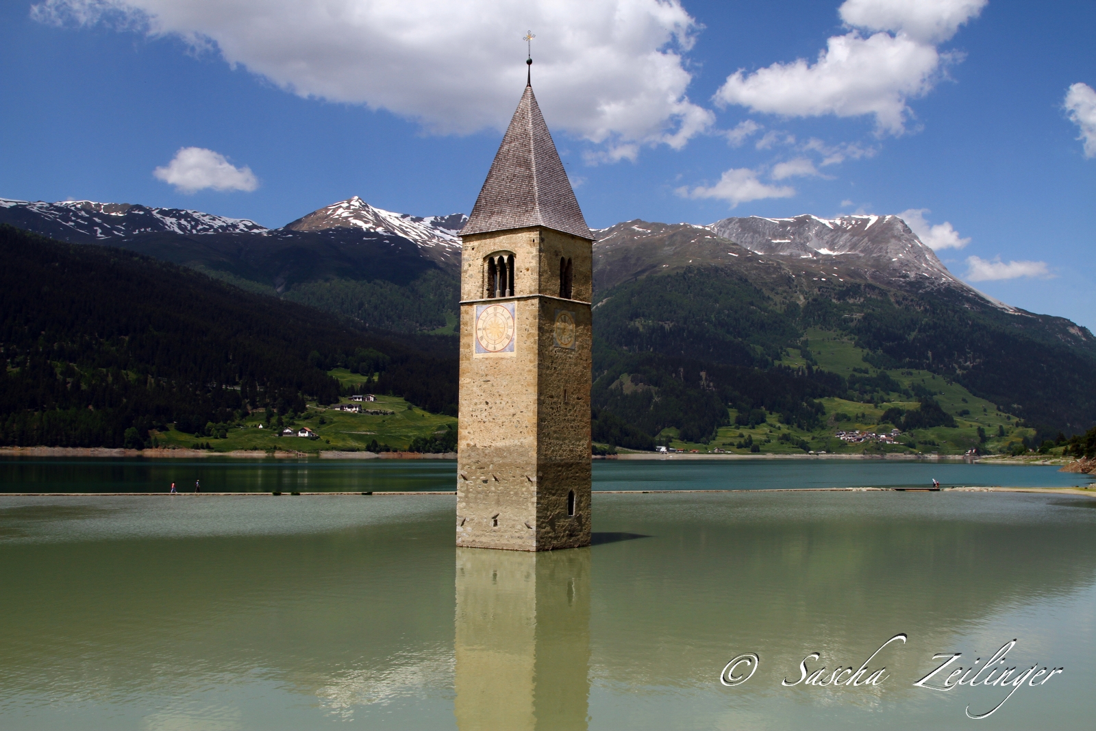 Kirchturm im Reschensee