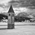 Kirchturm im Reschensee