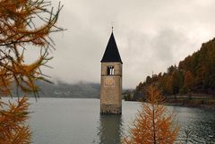 Kirchturm im Reschensee