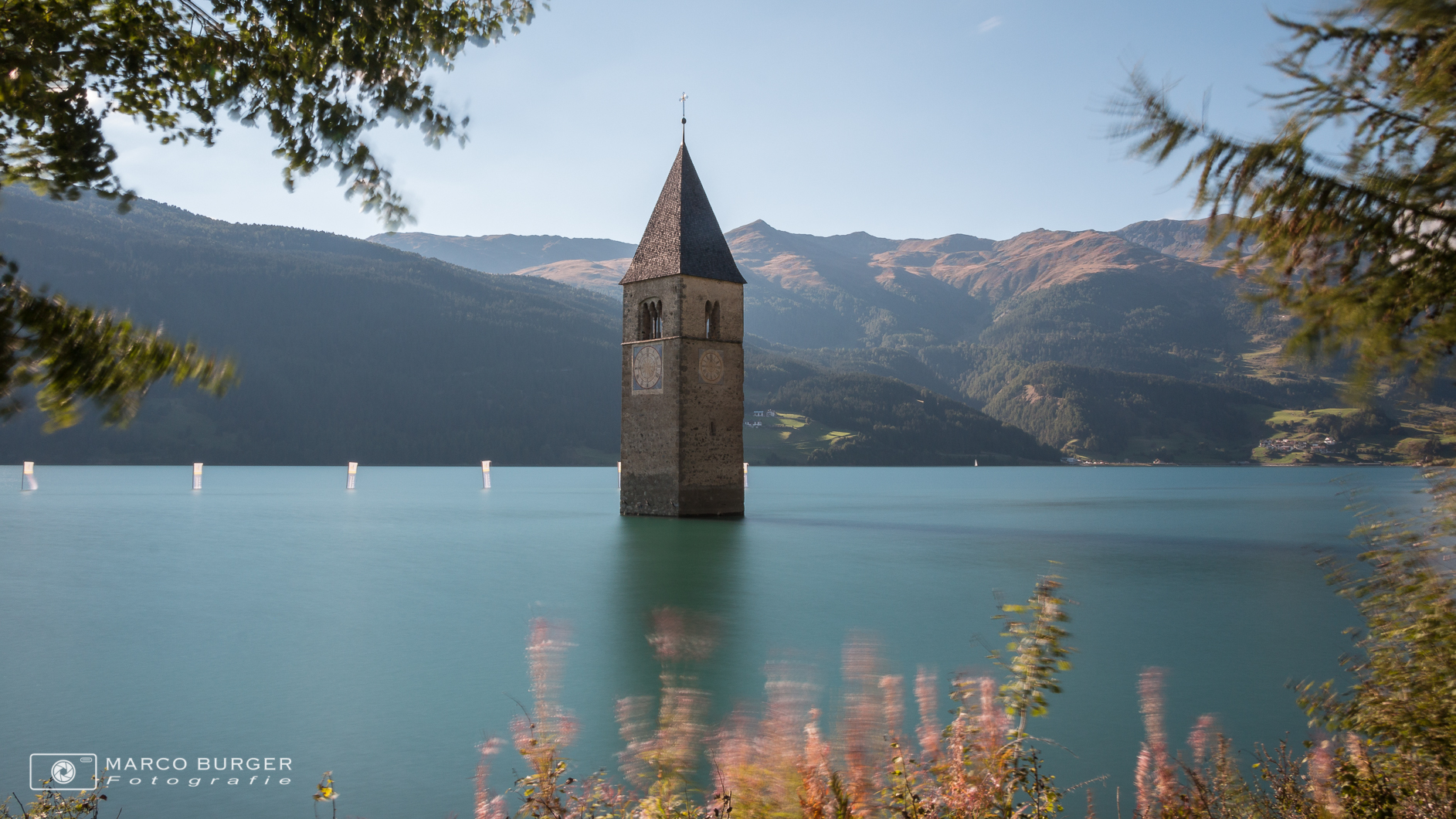 Kirchturm im Reschensee