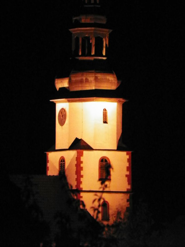 Kirchturm in Bad Salzschlirf