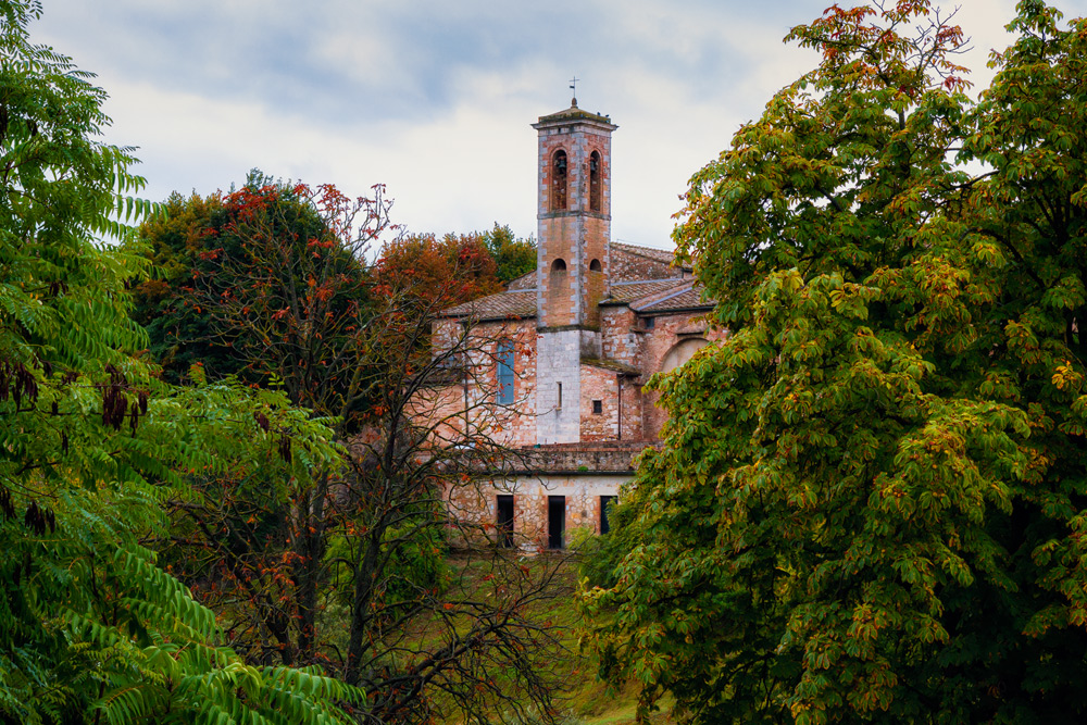 Kirchturm in Colle di Val d'Elsa