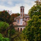 Kirchturm in Colle di Val d'Elsa