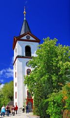 Kirchturm in Grünhainichen