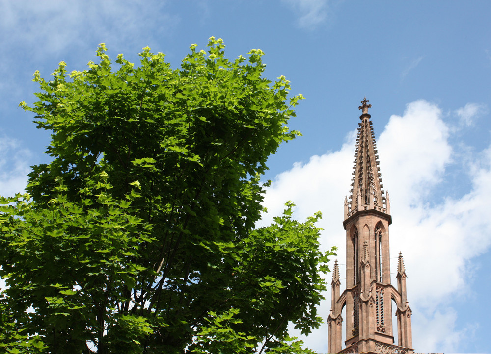 Kirchturm in Offenburg