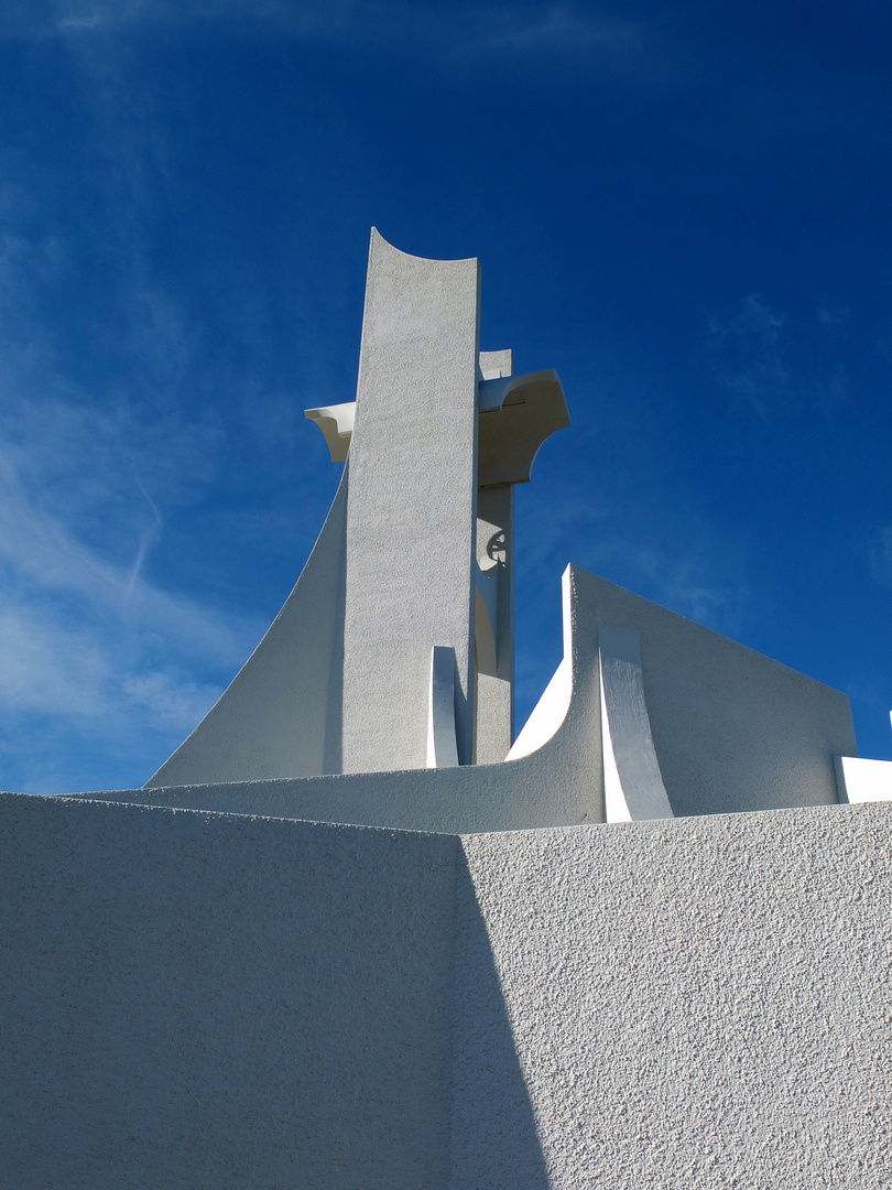 Kirchturm in Stykkishólmur