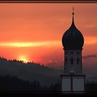 >> Kirchturm + Sonnenuntergang <<