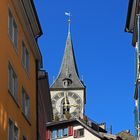 Kirchturm St. Peter zur Nachmittagszeit