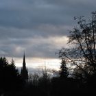 Kirchturm und Natur